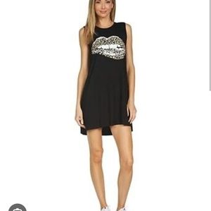 NWT Lauren Moshi Leopard Lip Deanna dress